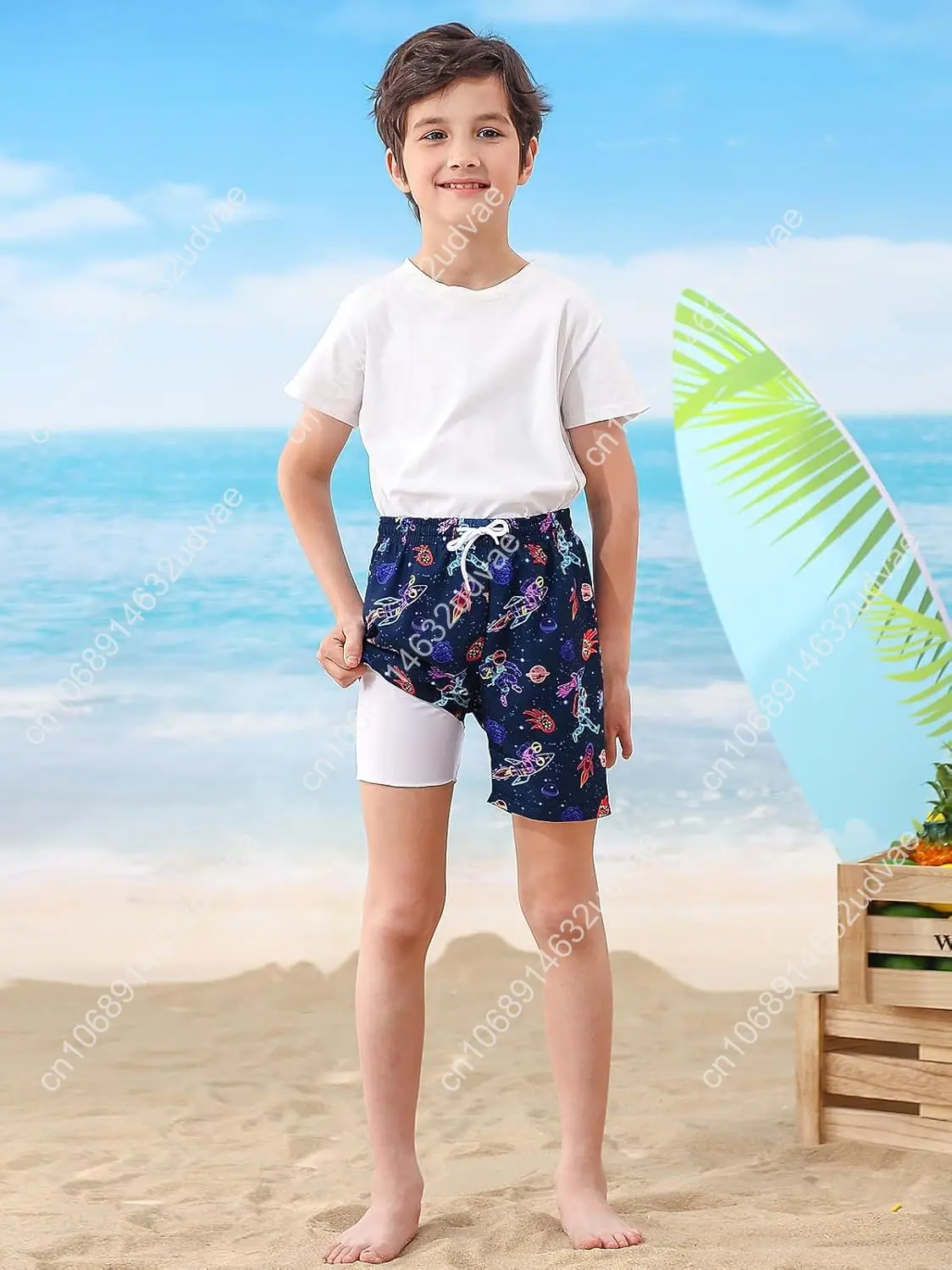 Krótkie spodenki kąpielowe dla – Swim Trunk Quick Dry recenzja i cena